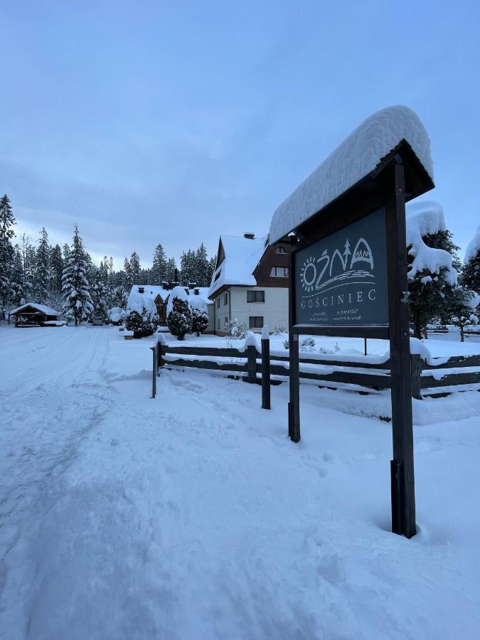 Gosciniec Ozna Hotel Kiczora Buitenkant foto