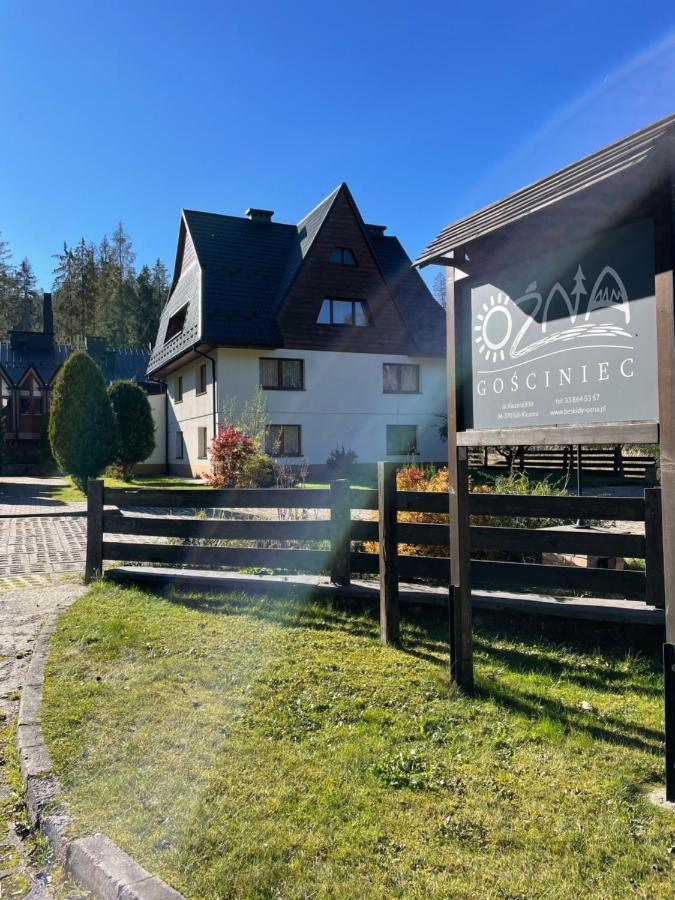 Gosciniec Ozna Hotel Kiczora Buitenkant foto